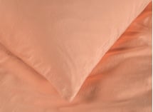Taie d'oreiller 40x60 Satin de Coton bio - Peach 3