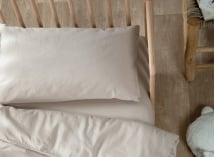Taie d'oreiller 40x60 Satin de Coton bio - Lin 1