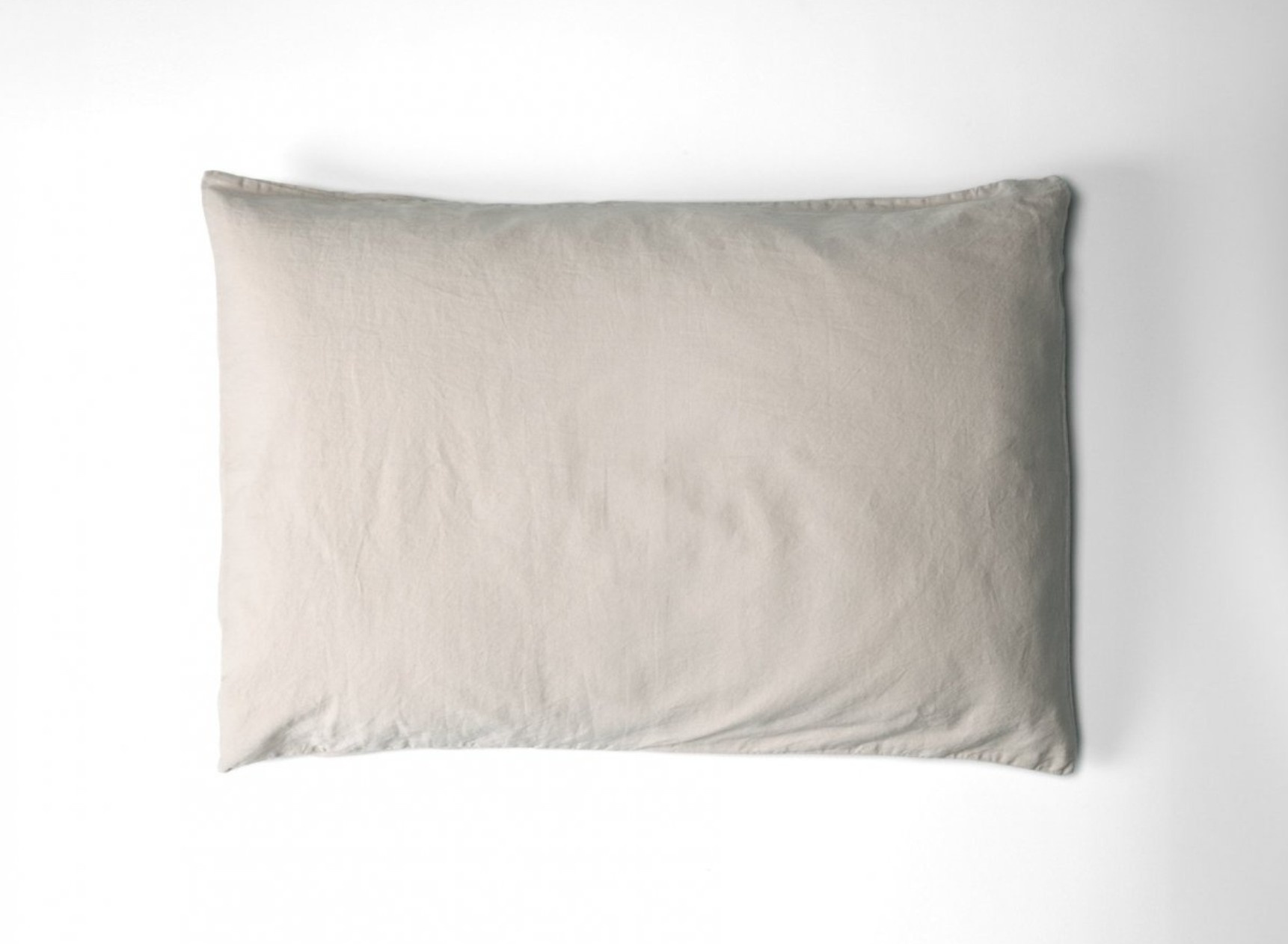 Taie d'oreiller 50x70 Satin de coton bio - Lin 1