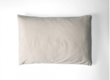 Taie d'oreiller 50x70 Satin de coton bio - Lin 1