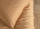 Taie d'oreiller 50x70 Satin de coton bio - Ambre 2