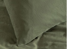 Taie d'oreiller 60x60 Satin de coton bio - Cyprès 3