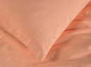 Taie d'oreiller 60x60 Satin de coton bio - Peach 3