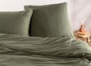 Taie d'oreiller 60x60 Satin de coton bio - Cyprès 2