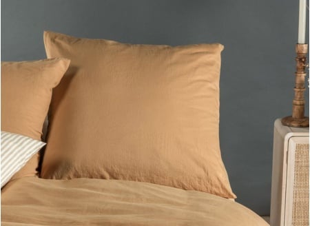 60x60 Pillowcase Organic Cotton Sateen - Washed