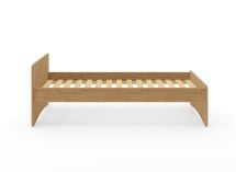 Lit enfant 90x200 HECTOR - Chêne - 2