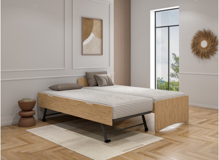 Cama nido 90x200 HECTOR - Roble