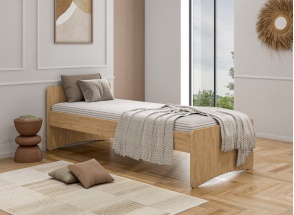 Letto per bambini 90x200 HECTOR - Rovere