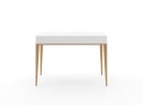 Bureau 2 tiroirs VOLT – Blanc/Bois - 7