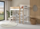 Lit mezzanine 90x190cm en pin massif HOYA - 3