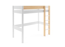 Lit mezzanine 90x190cm en pin massif HOYA - 6