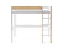 Lit mezzanine 90x190cm en pin massif HOYA - 8