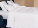 Housse de couette 2 places Percale 120 fils - Blanc 3