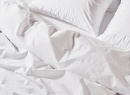 Housse de couette 2 places Percale 120 fils - Blanc 4
