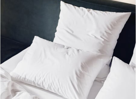 Taie d'oreiller enfant 100% coton - Blanc 1