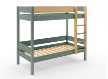 Lit superposé en pin massif 90x190 HOYA - Kaki 6