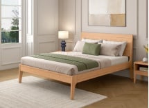 Lit en bois massif 140x200 GABRIEL - 1