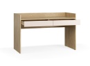 Bureau avec 2 tiroirs LILO  Chêne/Sable - 5