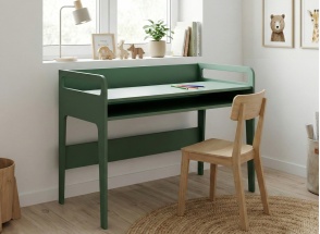 LEVIS kinderbureau met opbergvak - Kaki