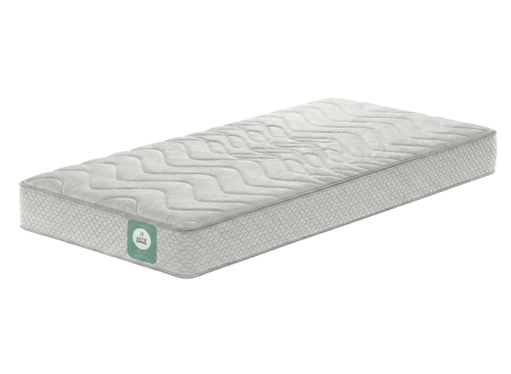 Matelas 1 place ressorts ensachés Active Memory slim - 1