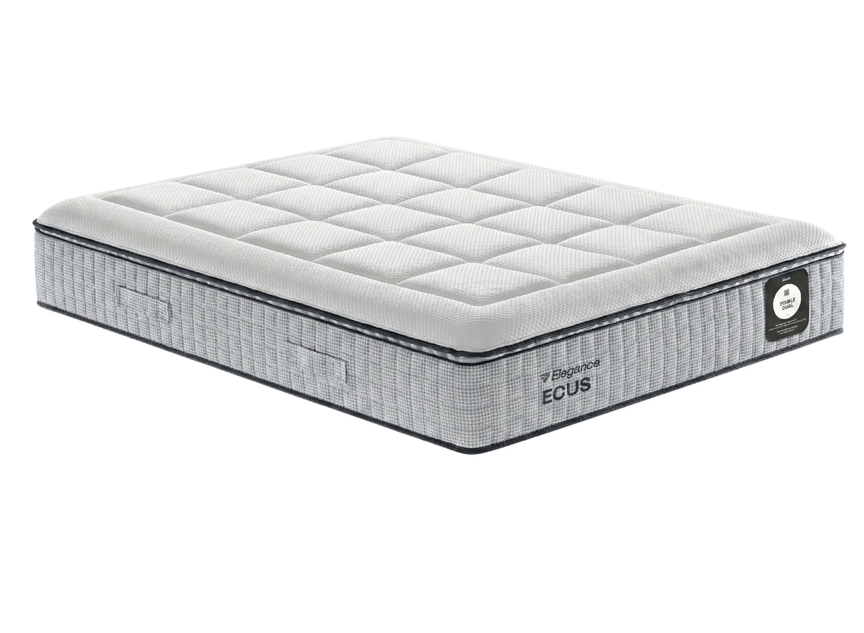 Matelas 2 places ressorts ensachés Premium Dual Confort - 1