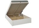 Lit coffre 140x190 en bois SELIO - 5