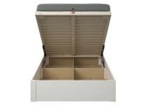 Lit coffre 140x190 en bois SELIO - 7