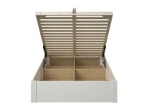 Lit coffre 140x190 en bois SELIO - 8
