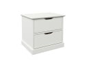 Table de chevet ROMANE - Blanc 3