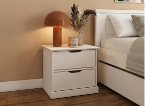 Comodino ROMANE - Bianco