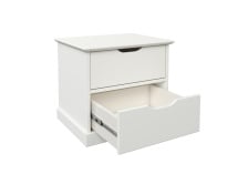 Table de chevet ROMANE - Blanc 4