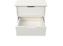Table de chevet ROMANE - Blanc 5