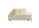 Tiroir de rangement pour lit ROMANE - Blanc 3