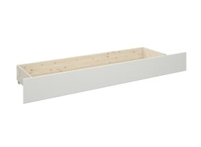 Cassetto portaoggetti per letto ROMANE - Bianco