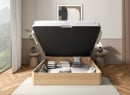 Lit coffre 160x200 en bois massif HOYA - Pin 4