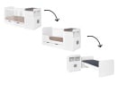 Lit bébé évolutif HYDRO Blanc - 5
