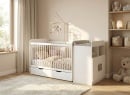 Lit bébé évolutif HYDRO Blanc - 2