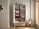 Armoire 2 portes 1 tiroir EKKO - 3