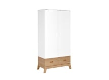 Chambre bébé complète EKKO - Blanc/Chêne  - 18