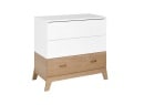Chambre bébé complète EKKO - Blanc/Chêne  - 17