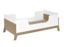 Chambre bébé complète EKKO - Blanc/Chêne  - 15
