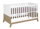 Chambre bébé complète EKKO - Blanc/Chêne  - 13
