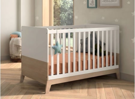 Habitación infantil completa EKKO - Blanco/Roble