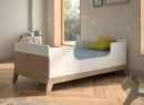 Chambre bébé complète EKKO - Blanc/Chêne  - 5