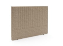 Tête de lit matelassée en tissu grainé ALOE - Beige - 2