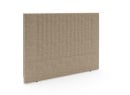 Tête de lit matelassée en tissu grainé ALOE - Beige - 2