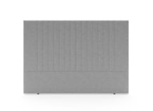 Lit coffre 160x200 avec tête de lit ALOE - Gris clair - 8