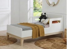 Chambre bébé complète VOLT - Blanc/Hêtre  - 4