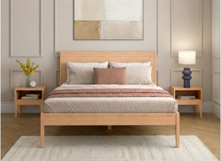 Lit en bois massif 160x200 GABRIEL - 2