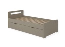 Lit gigogne 90x190 LEVIS Lin - 5